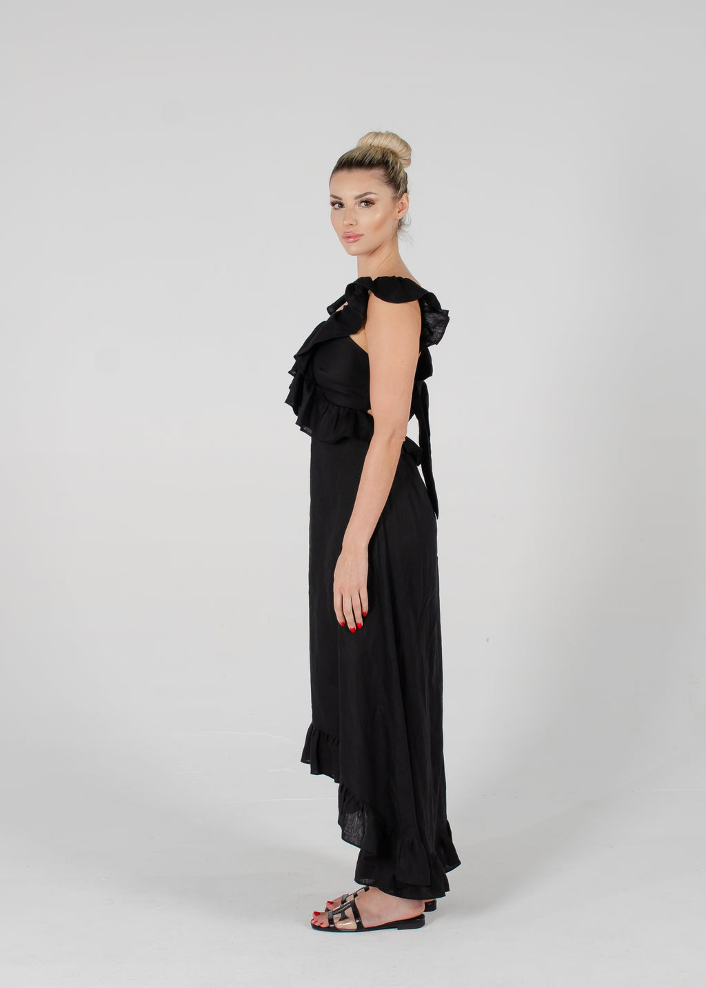 Adelle Ruffle Dress