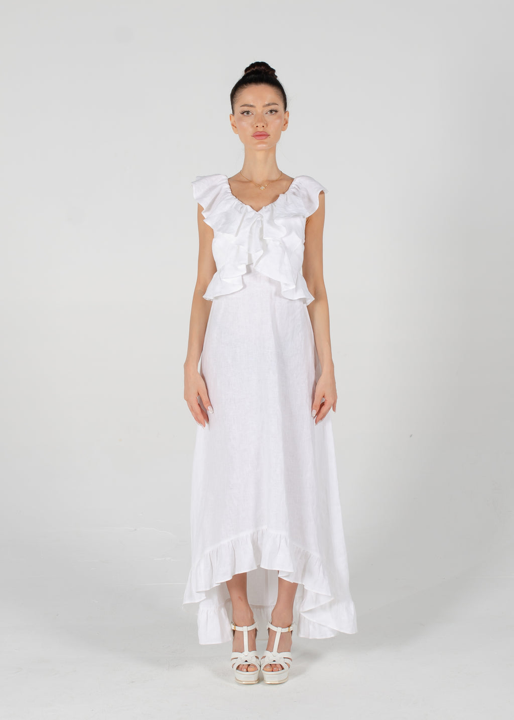 Adelle Ruffle Dress