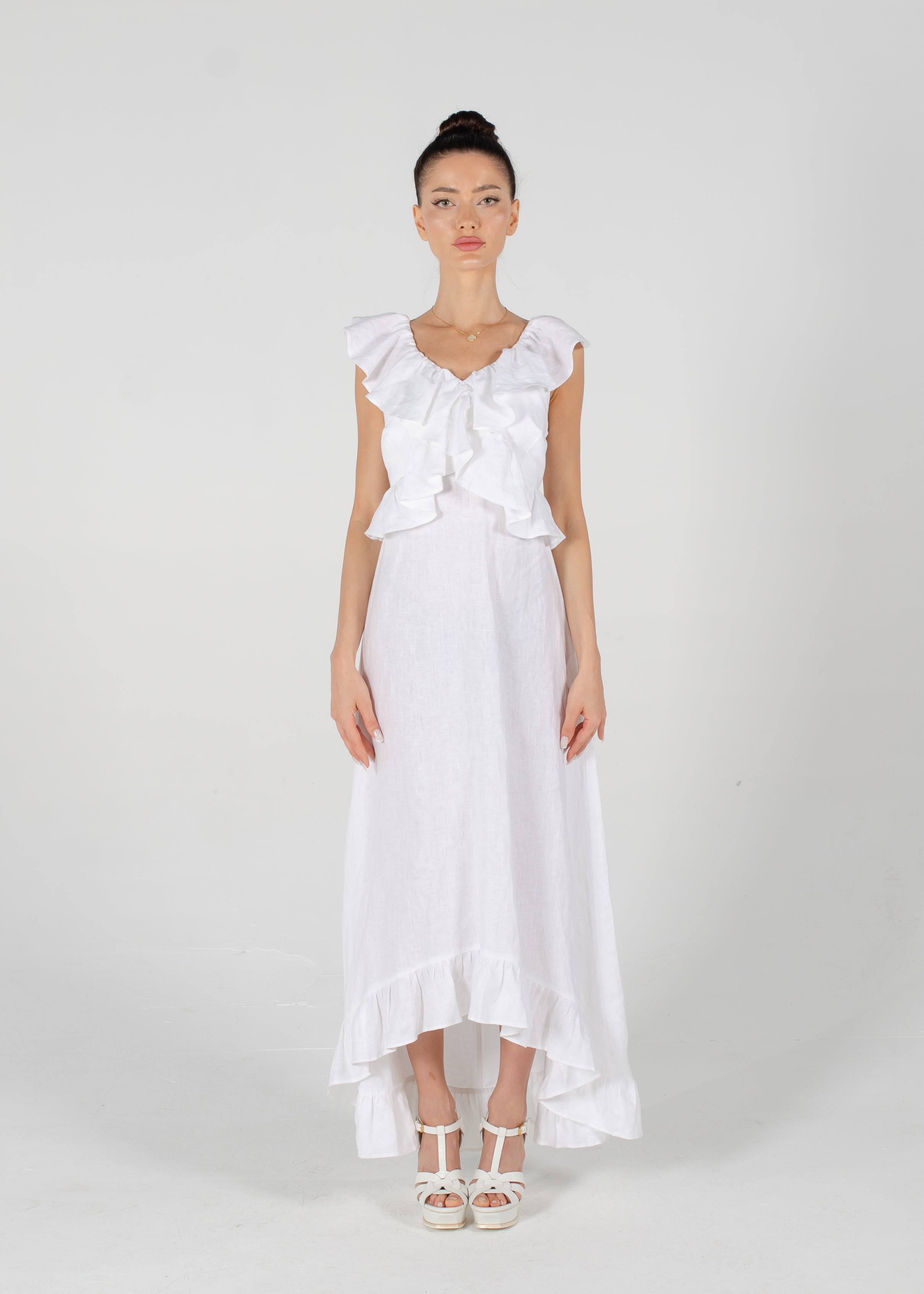 Adelle Ruffle Dress