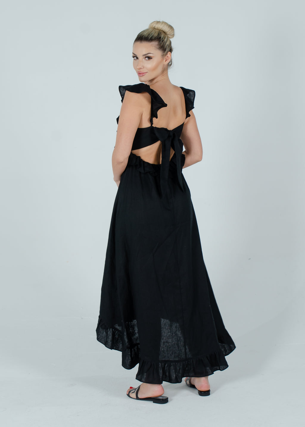 Adelle Ruffle Dress