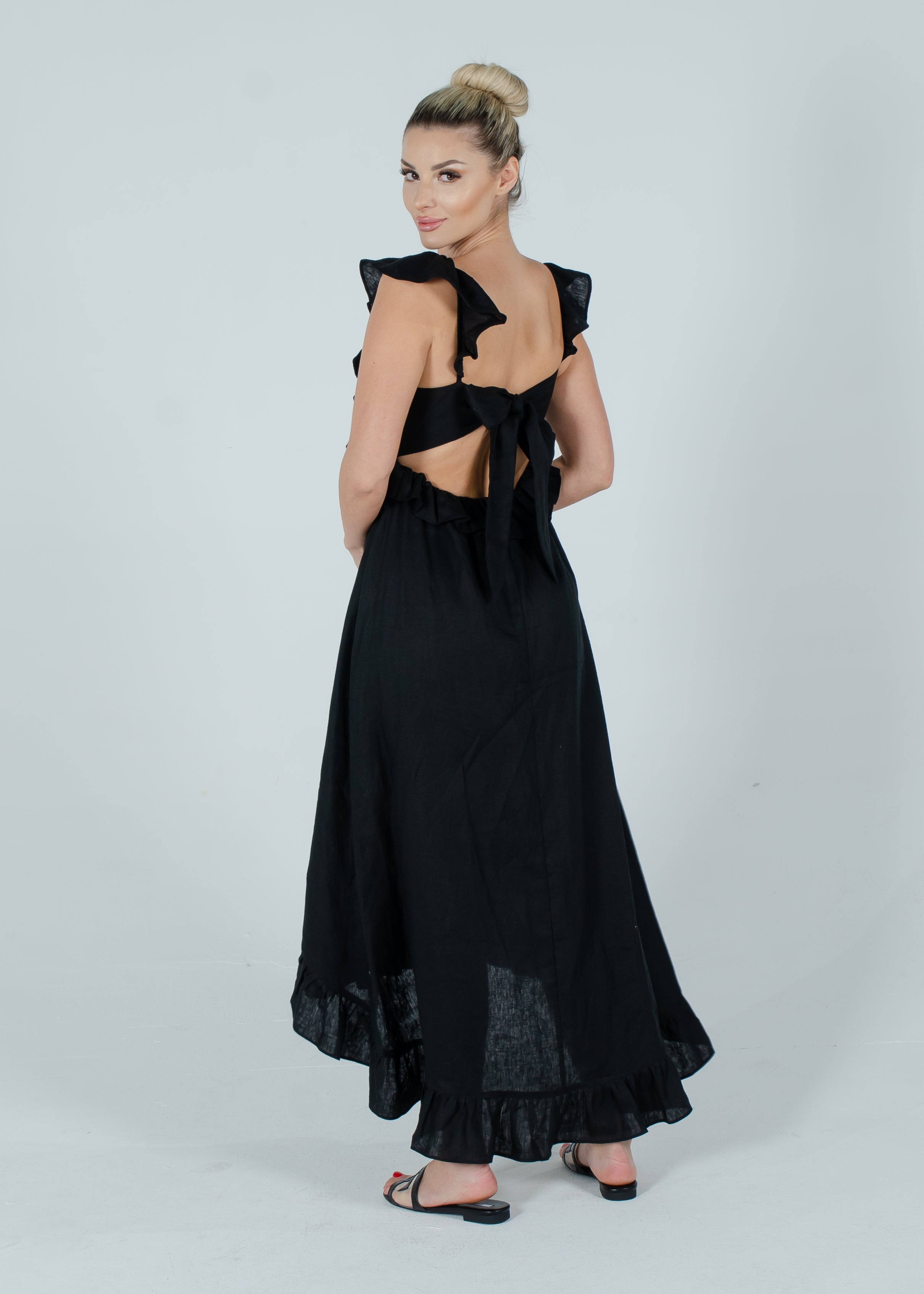 Adelle Ruffle Dress