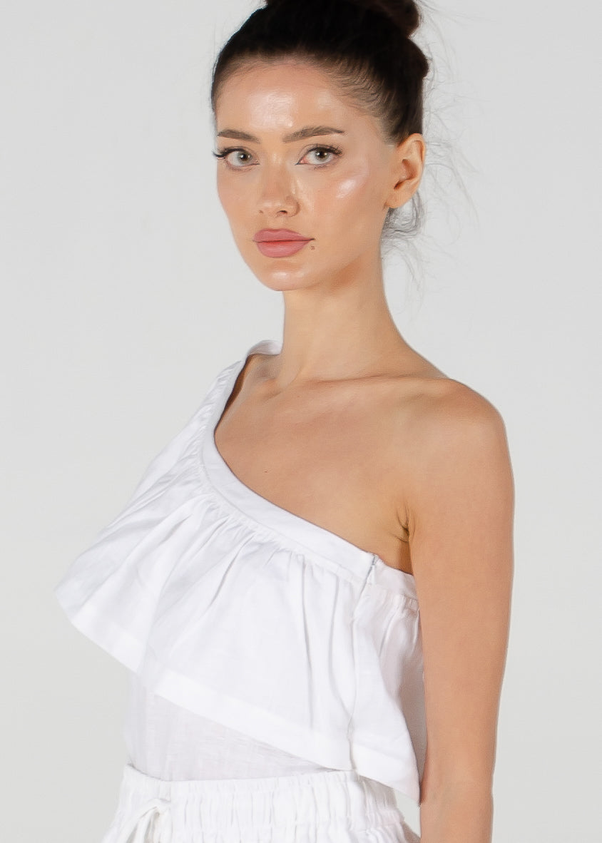 Bria One Shoulder Top
