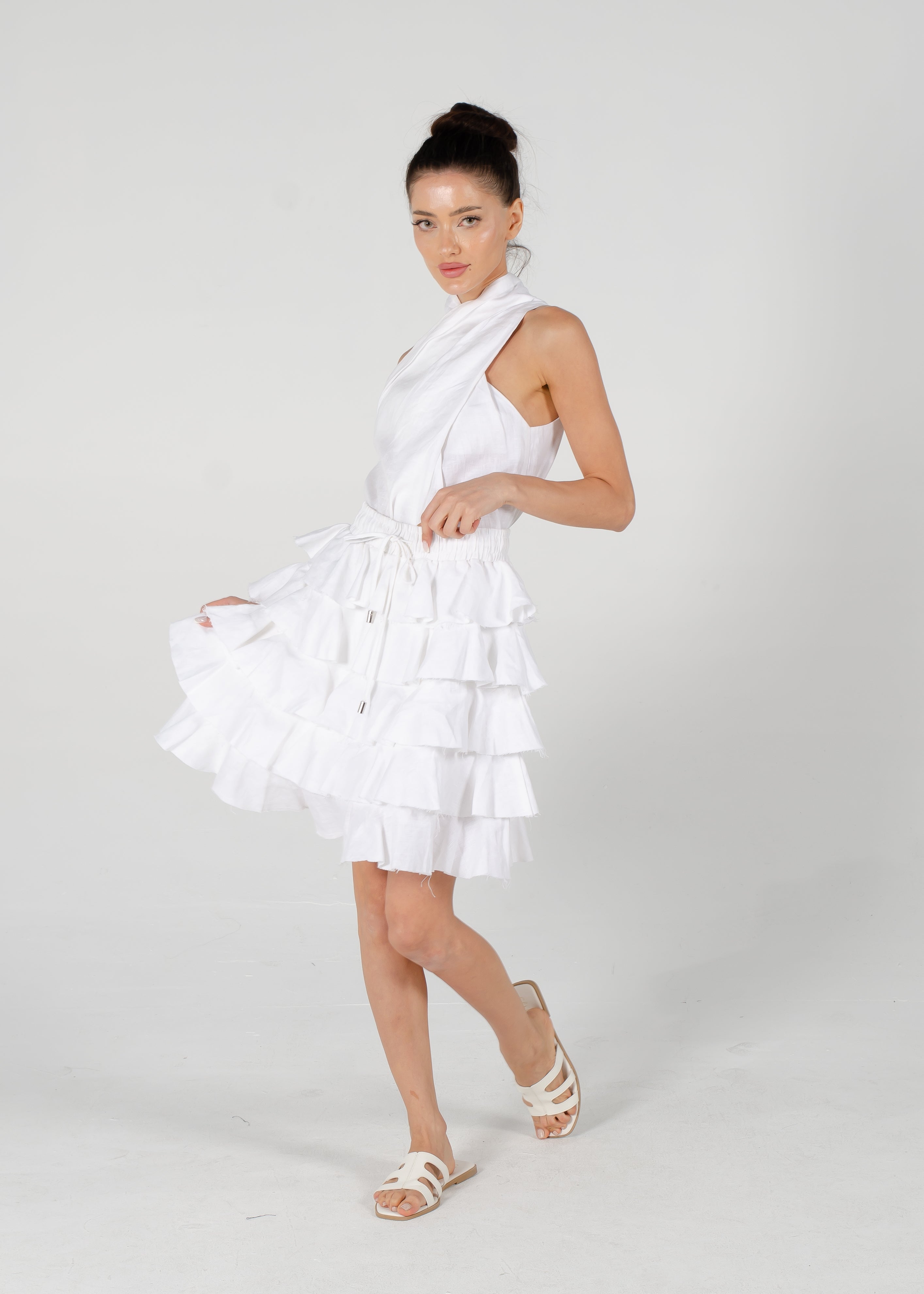 Stella Ruffle Skirt (Short)