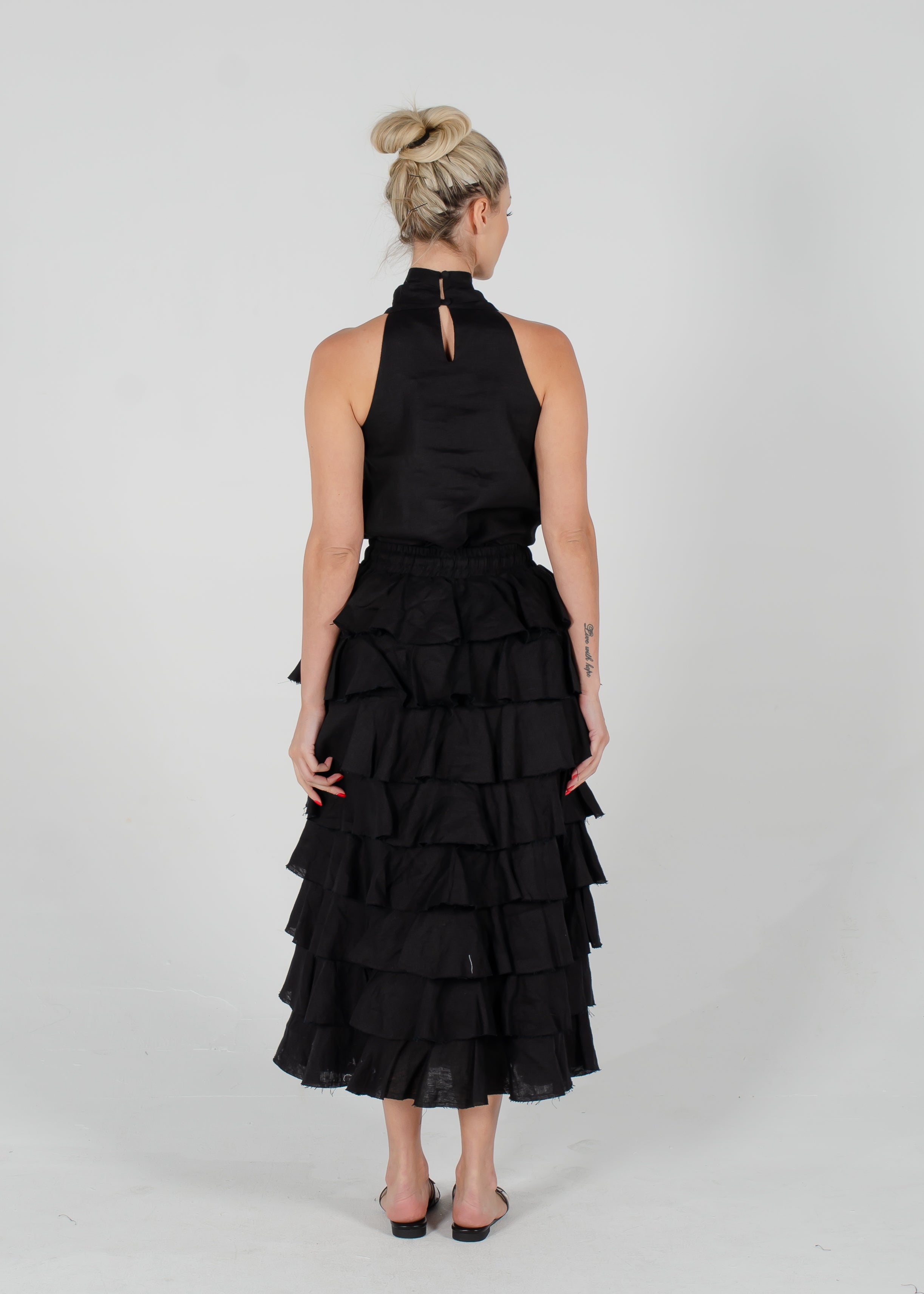 Stella Ruffle Skirt (Long)