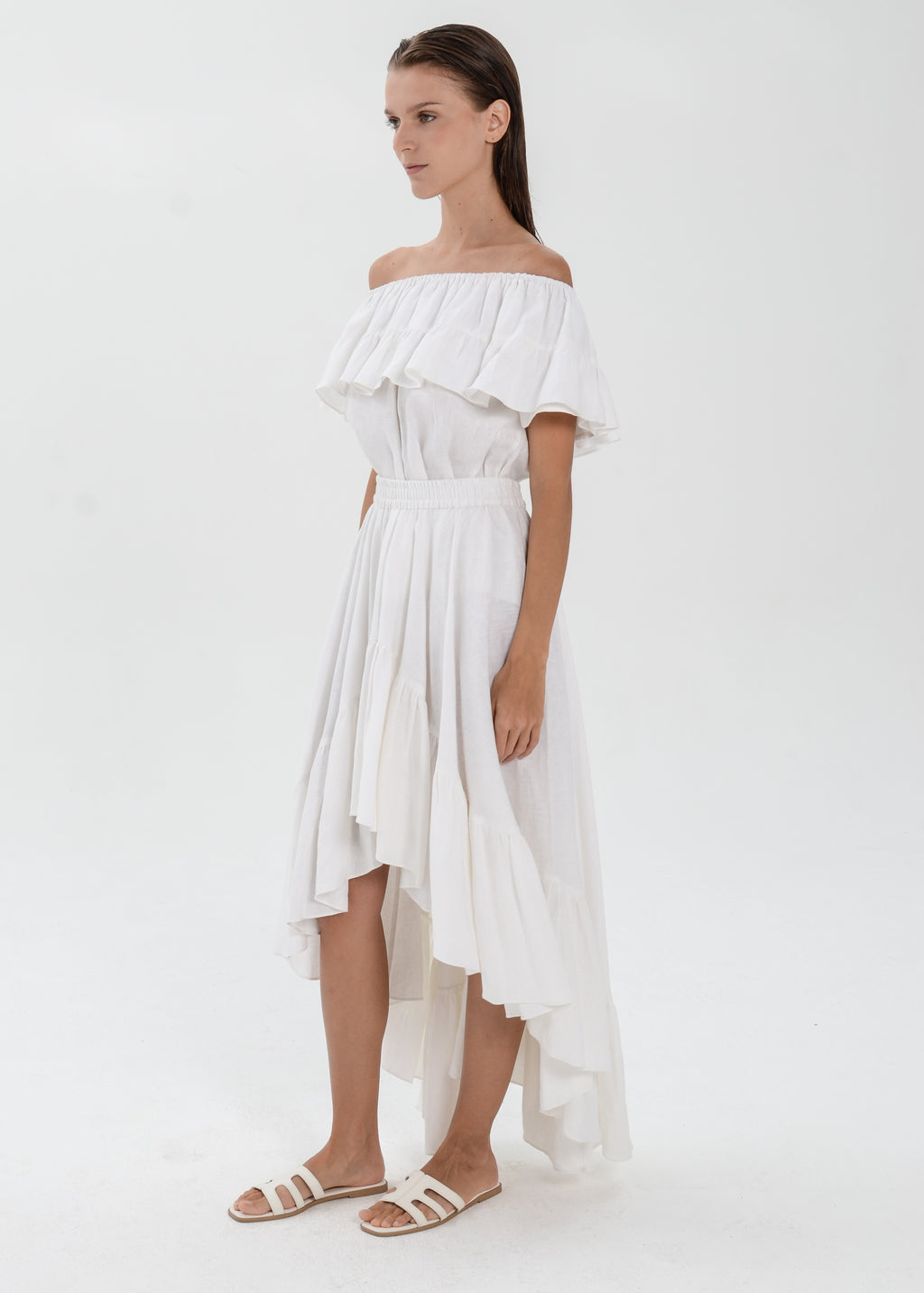 The Essence Linen Skirt - Mullet Skirt