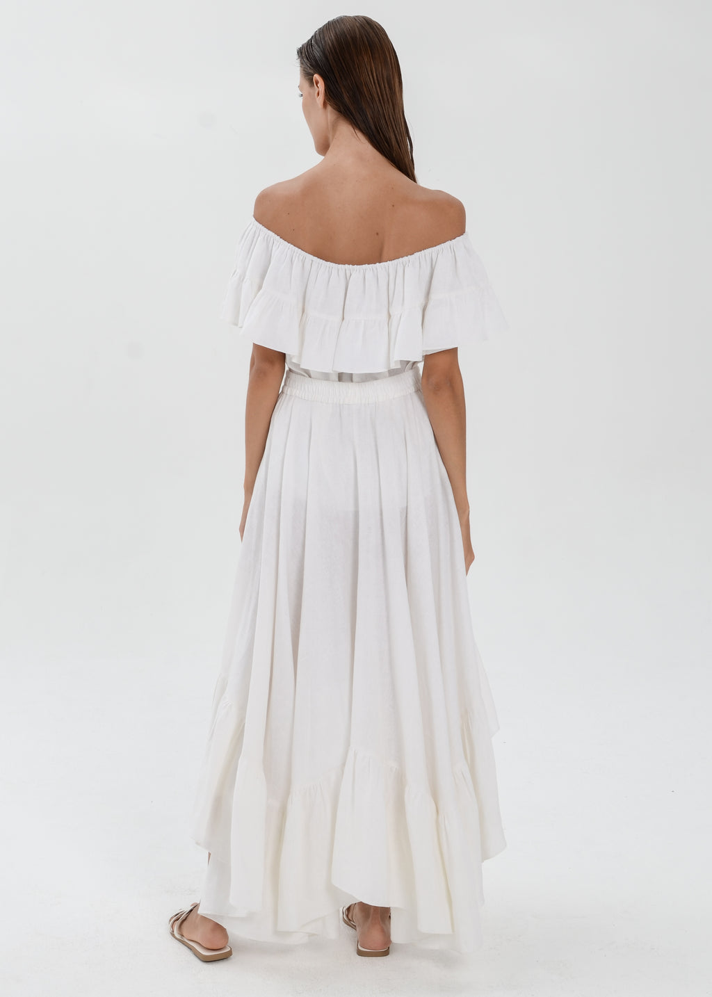 The Essence Linen Skirt - Mullet Skirt