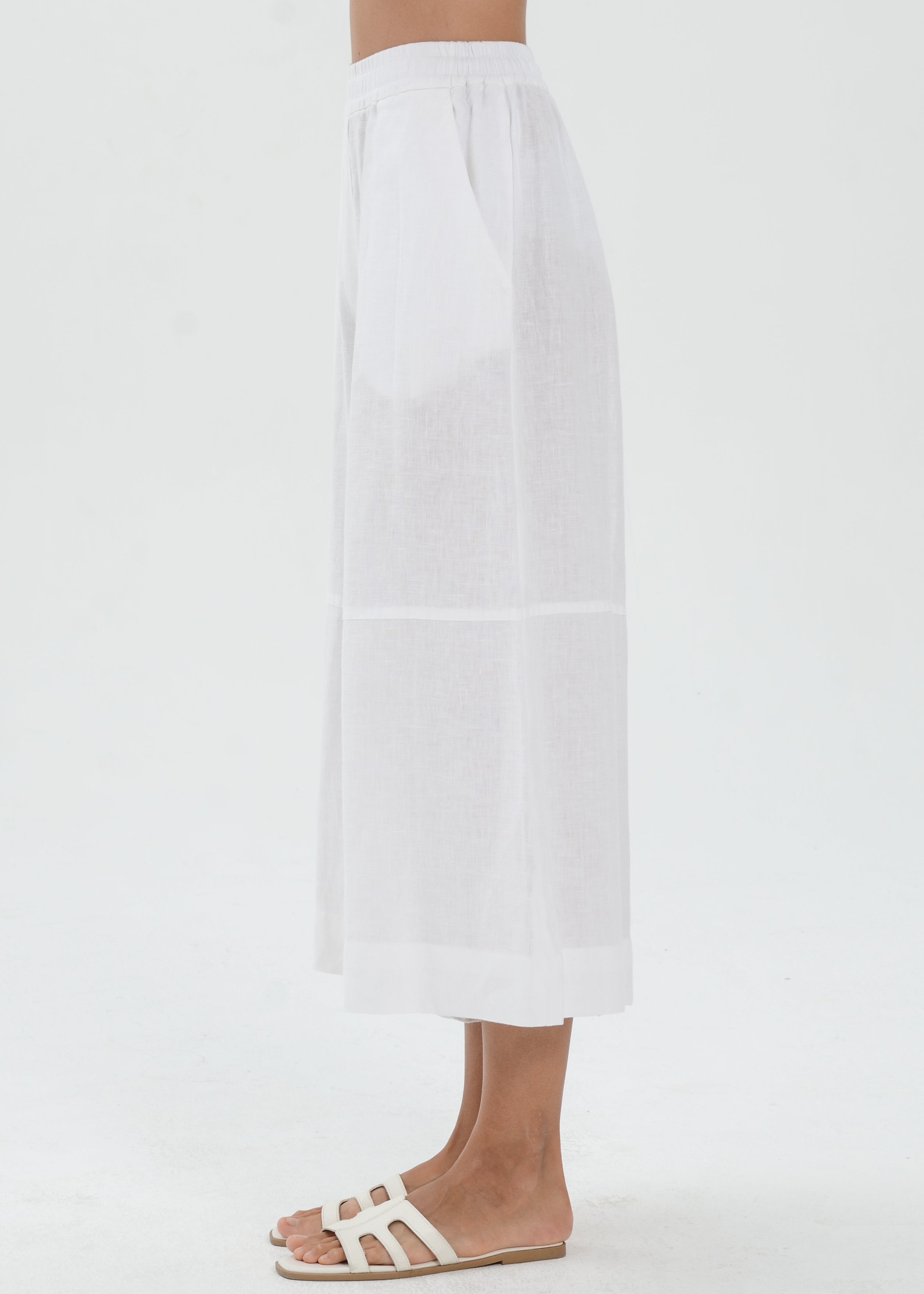 The Essence Linen Pants - Wide Leg Pants