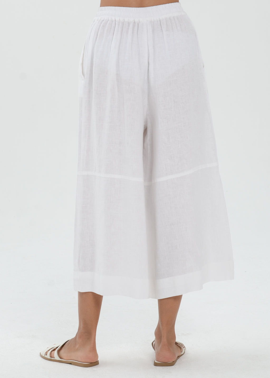The Essence Linen Pants - Wide Leg Pants