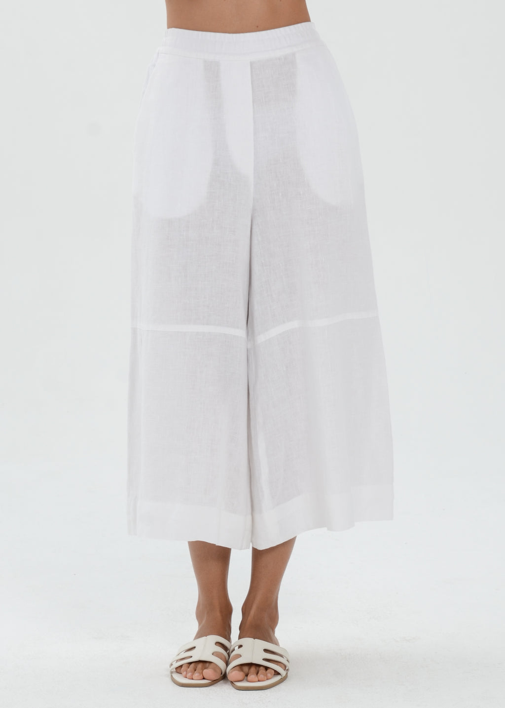 The Essence Linen Pants - Wide Leg Pants