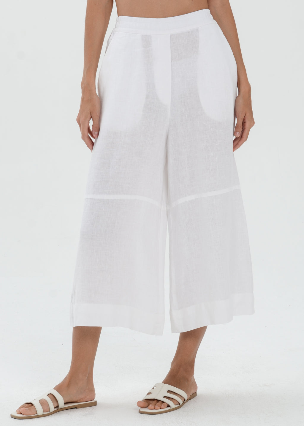 The Essence Linen Pants - Wide Leg Pants