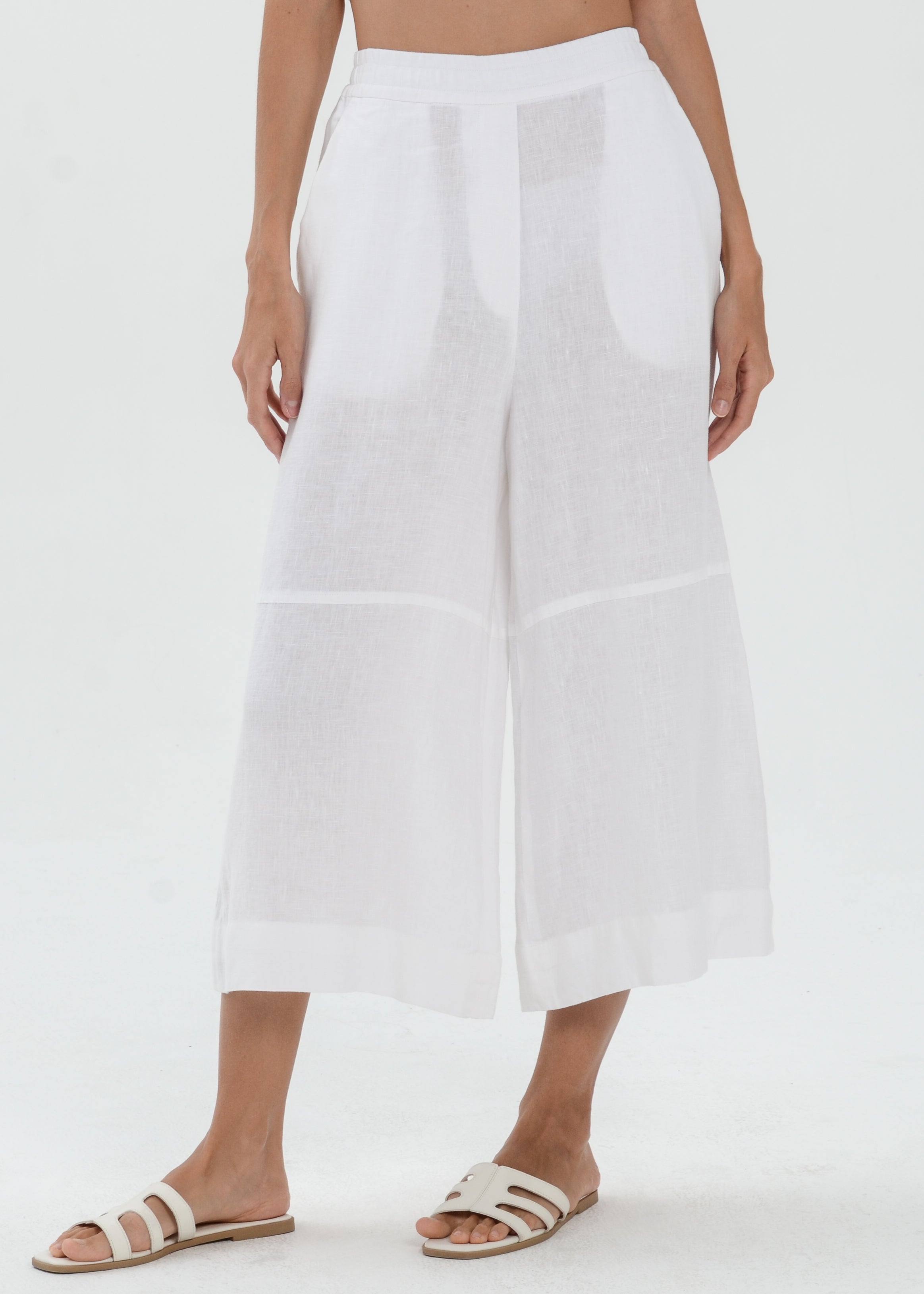 The Essence Linen Pants - Wide Leg Pants