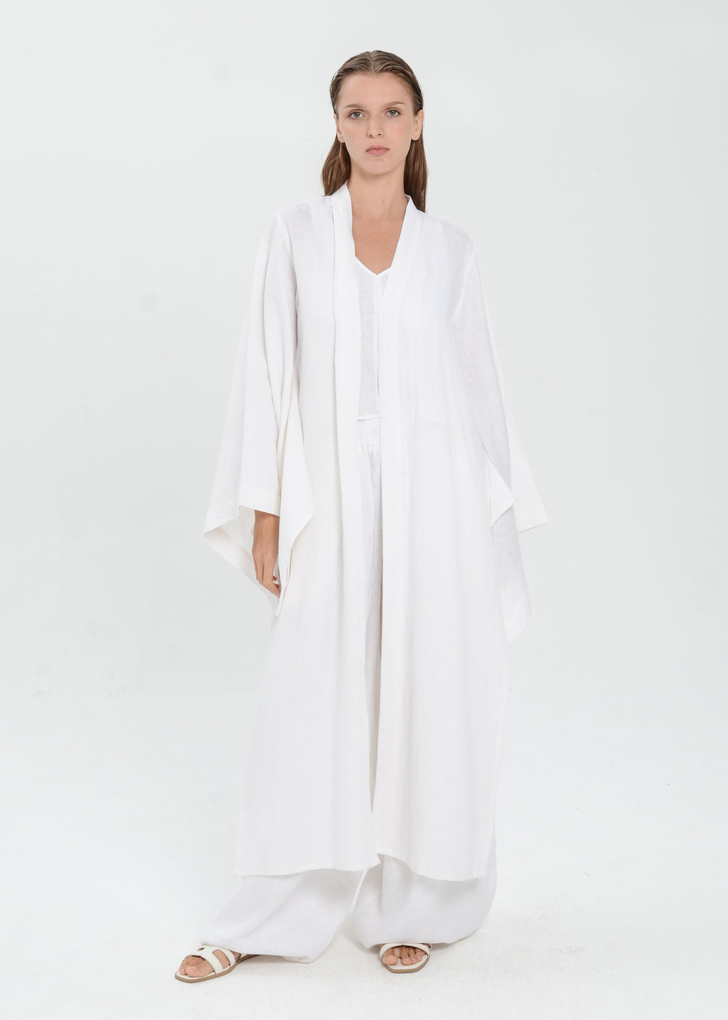 The Essence Linen Top - Batwing Abaya