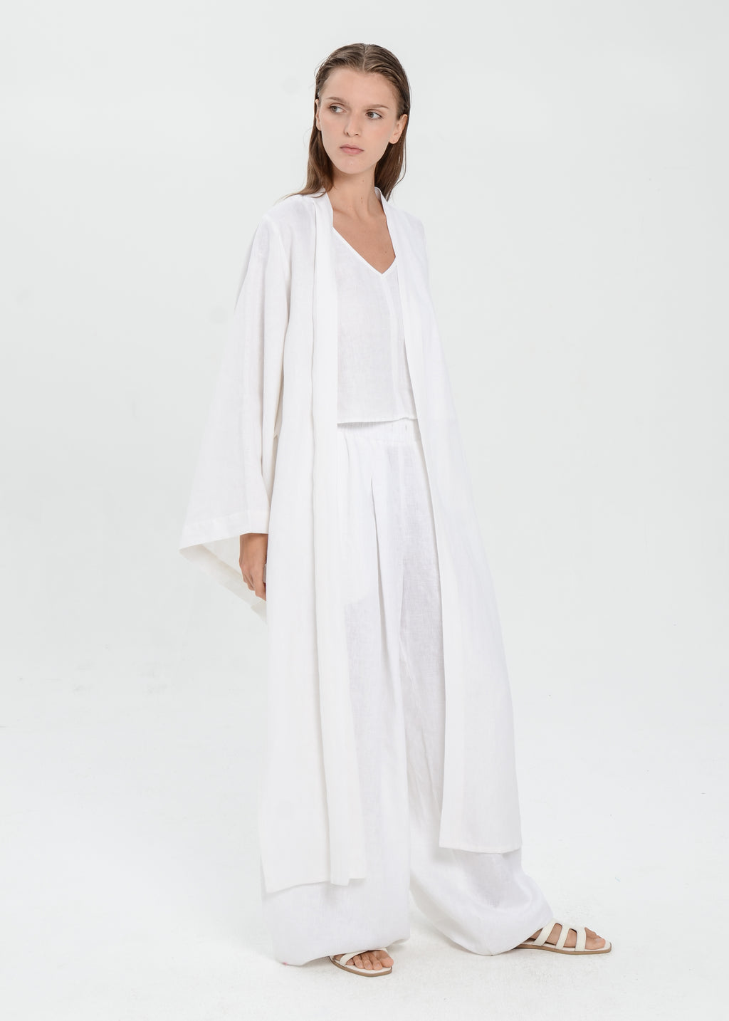 The Essence Linen Top - Batwing Abaya