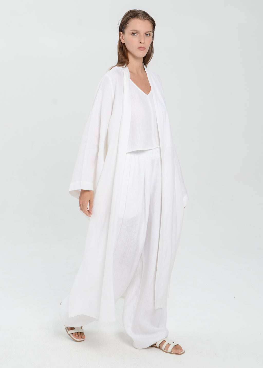 The Essence Linen Top - Batwing Abaya