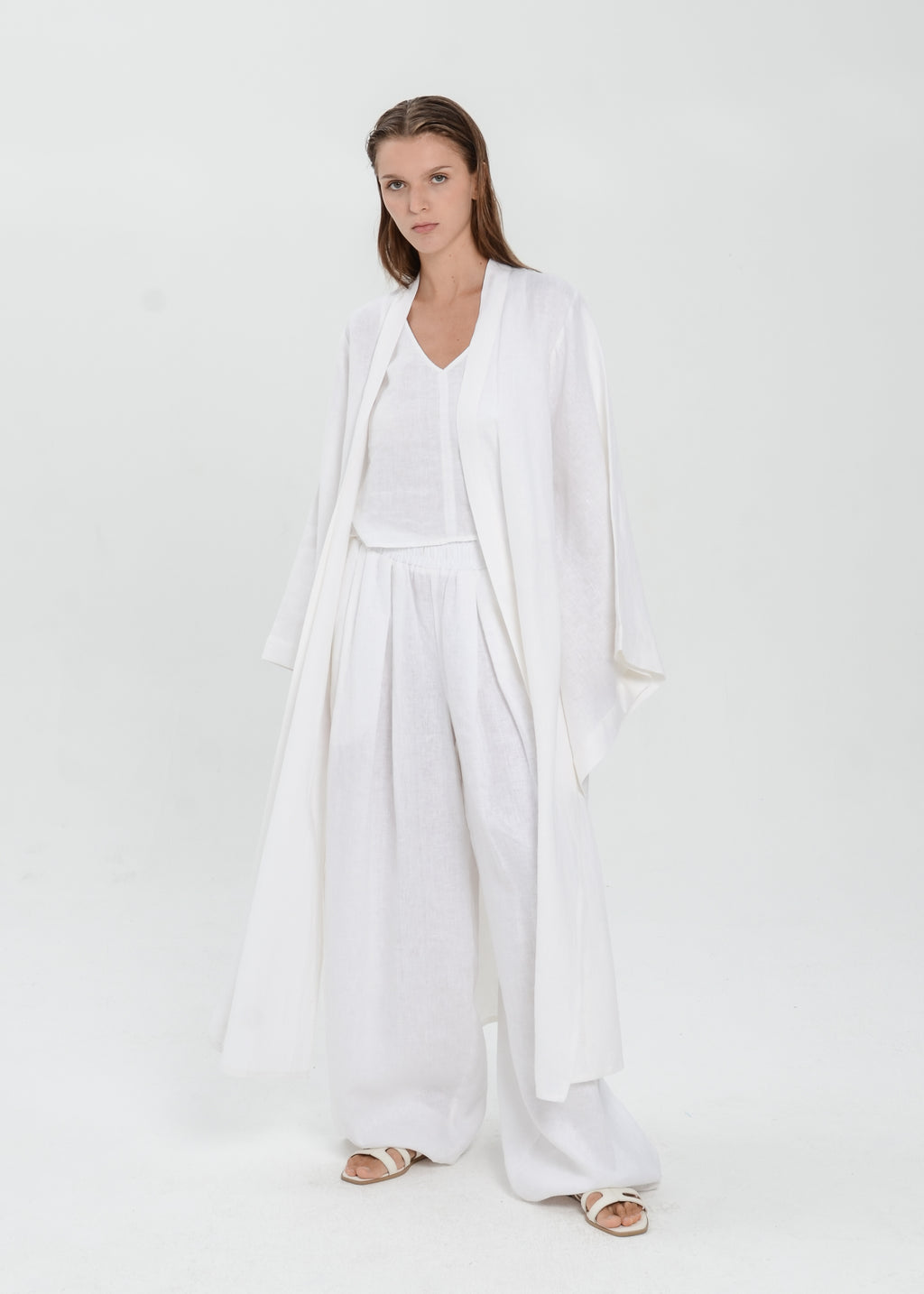 The Essence Linen Top - Batwing Abaya