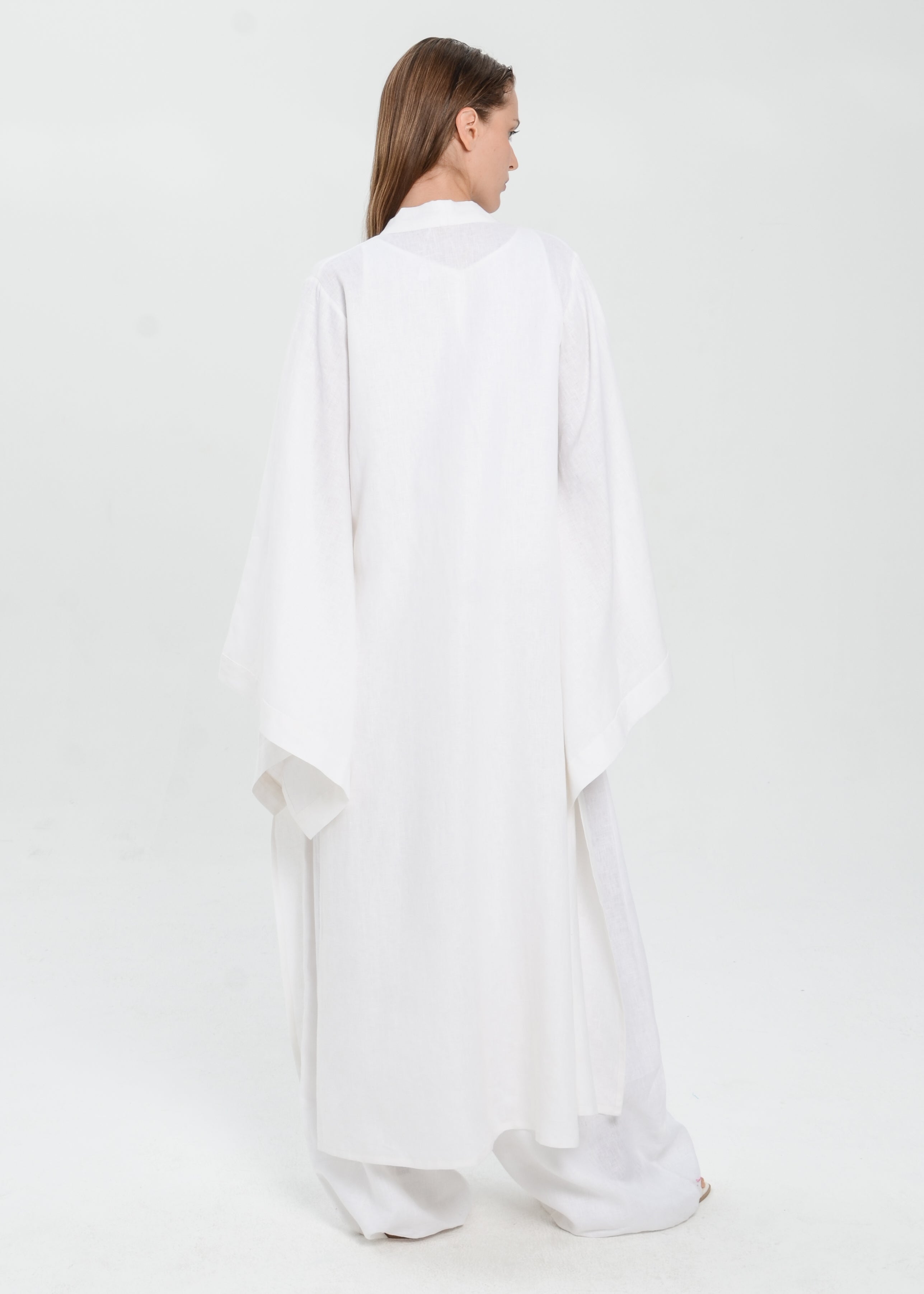 The Essence Linen Top - Batwing Abaya