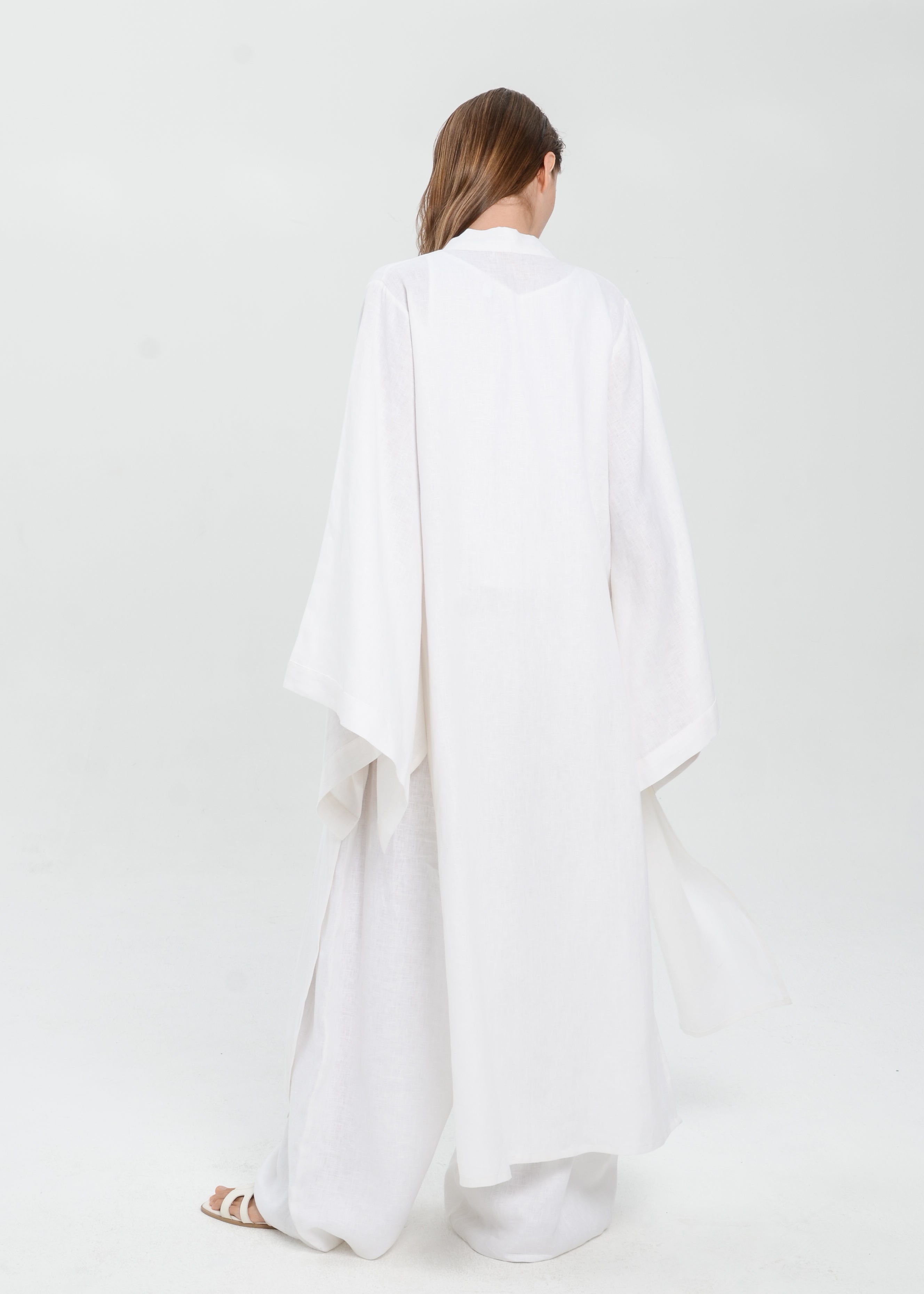 The Essence Linen Top - Batwing Abaya