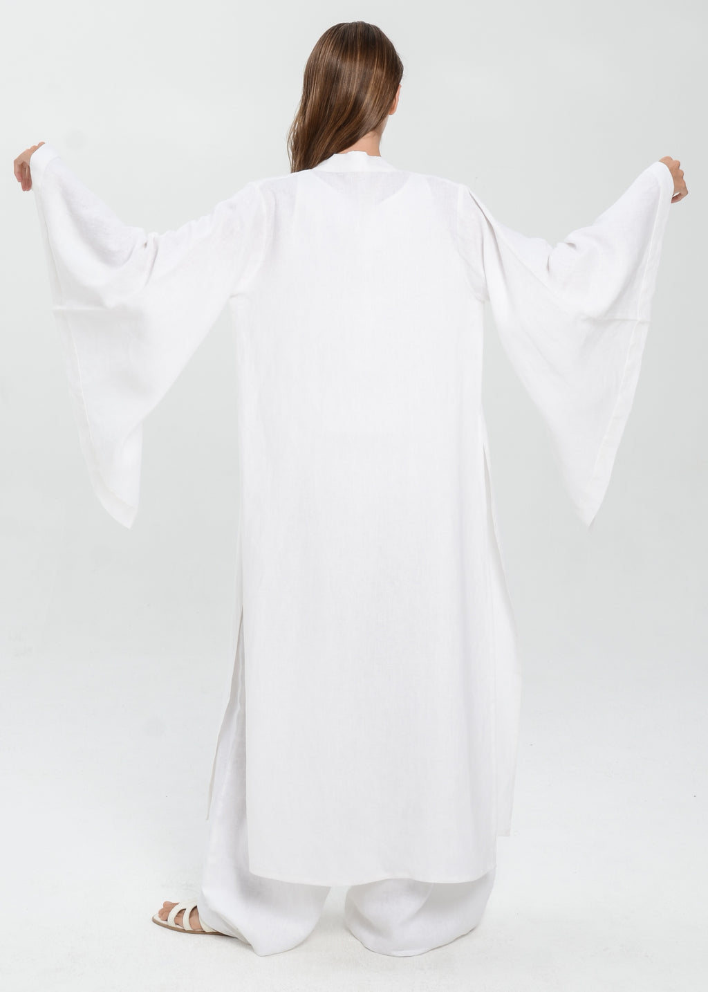 The Essence Linen Top - Batwing Abaya