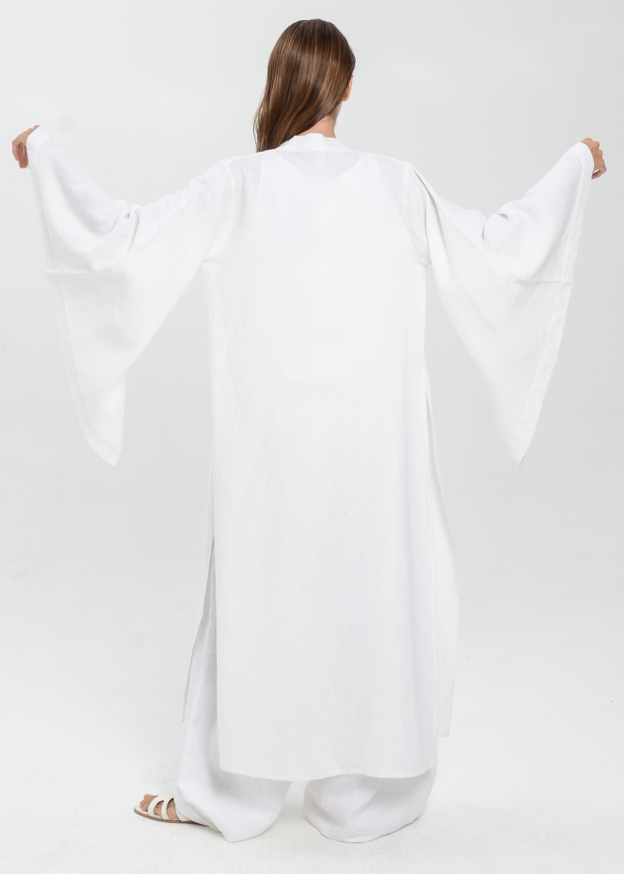The Essence Linen Top - Batwing Abaya