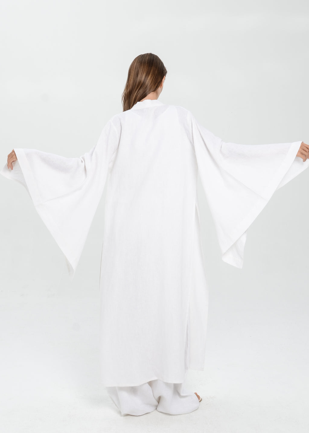 The Essence Linen Top - Batwing Abaya