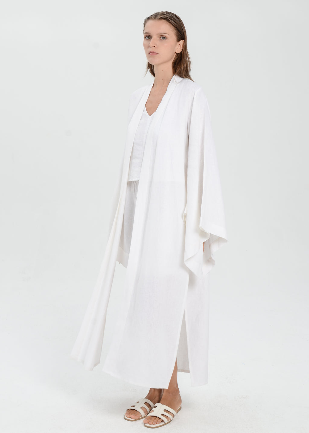 The Essence Linen Top - Batwing Abaya