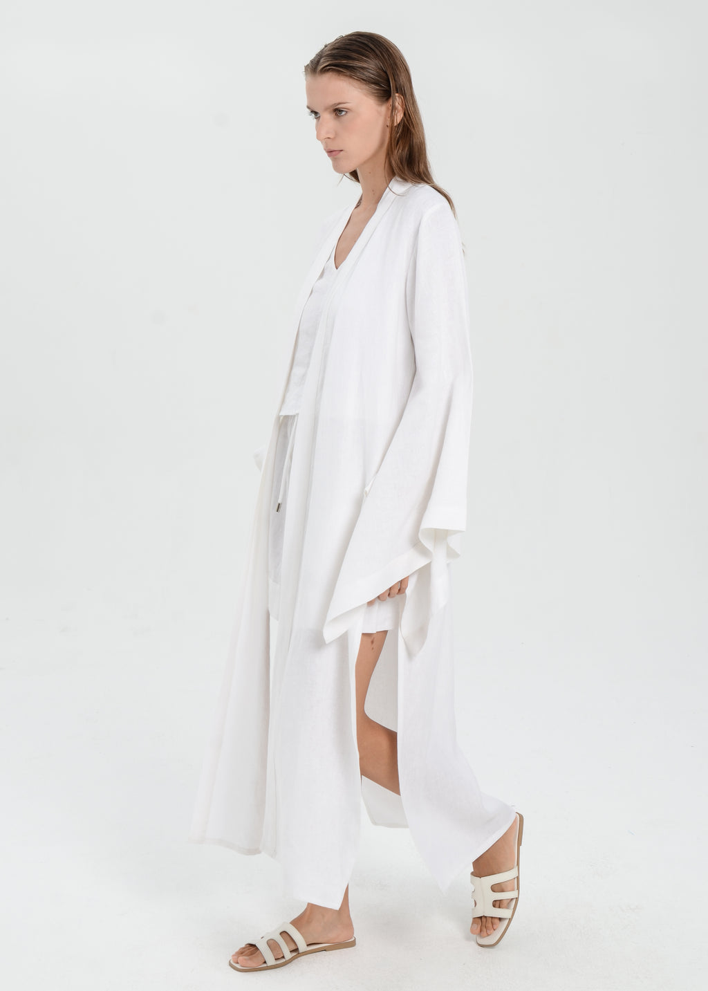 The Essence Linen Top - Batwing Abaya
