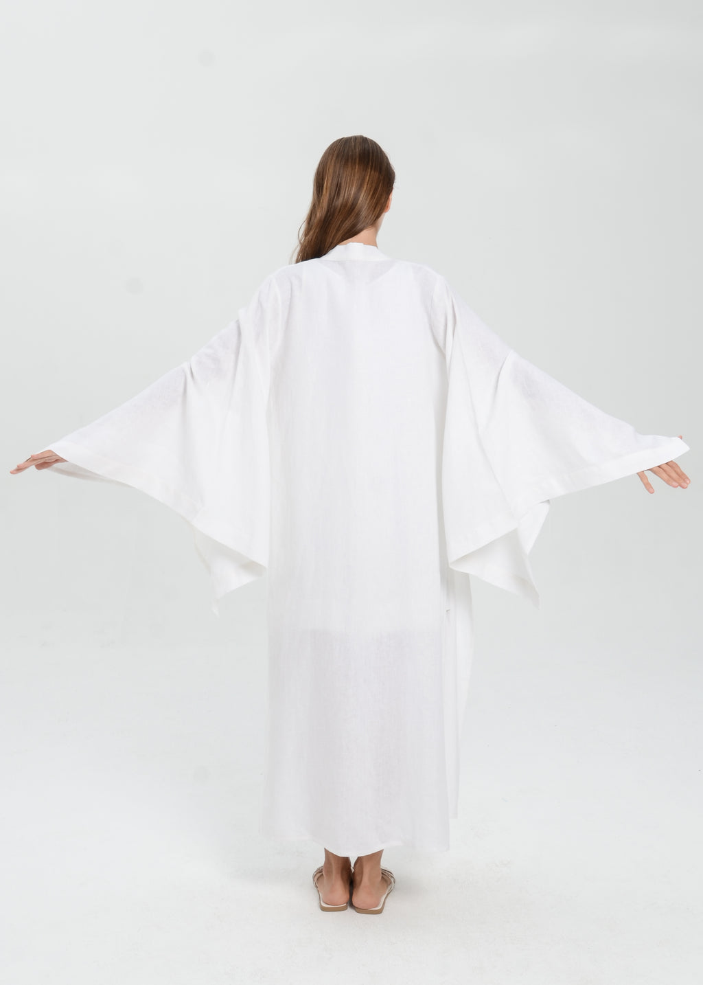 The Essence Linen Top - Batwing Abaya