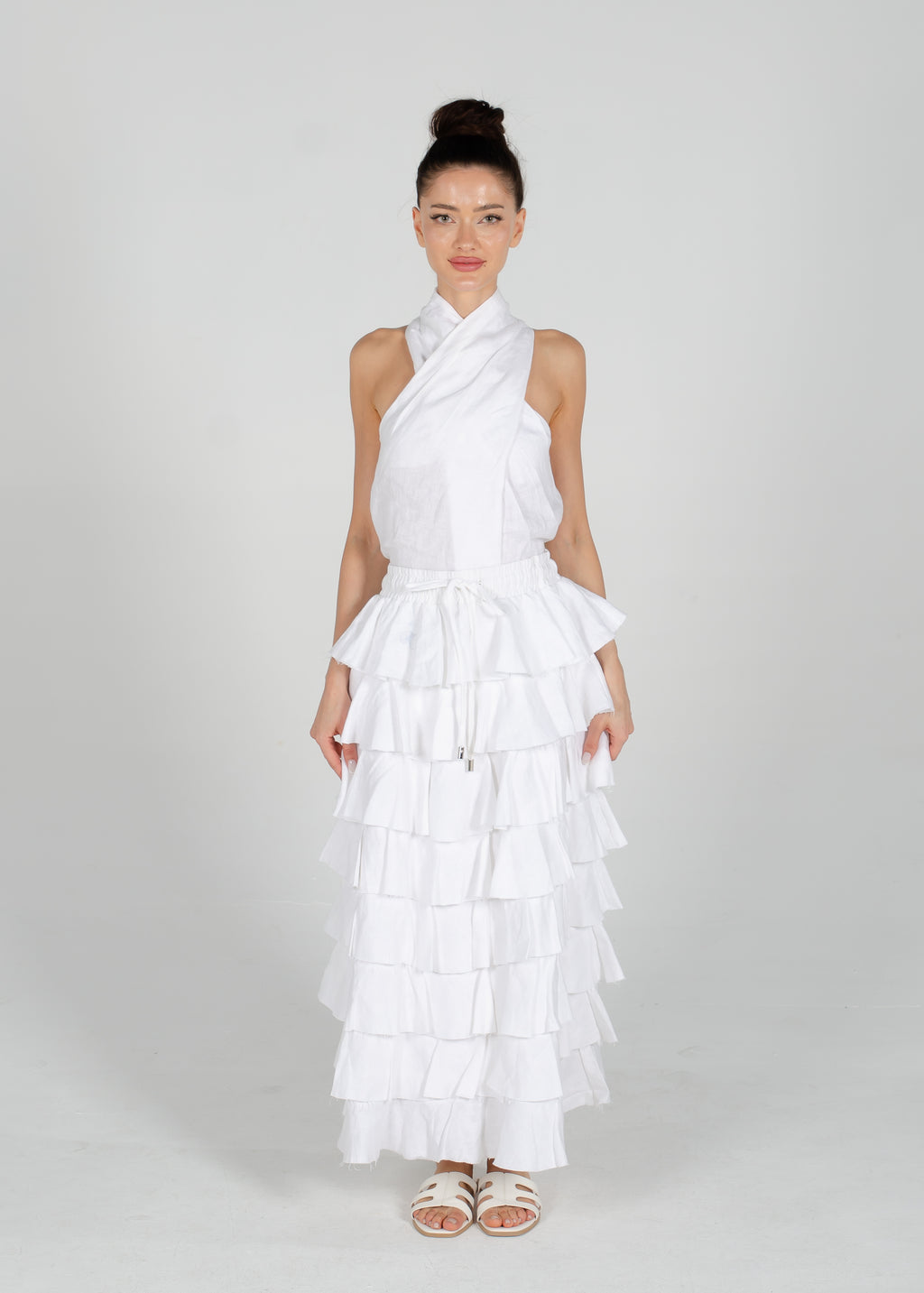 Stella Ruffle Skirt (Long)