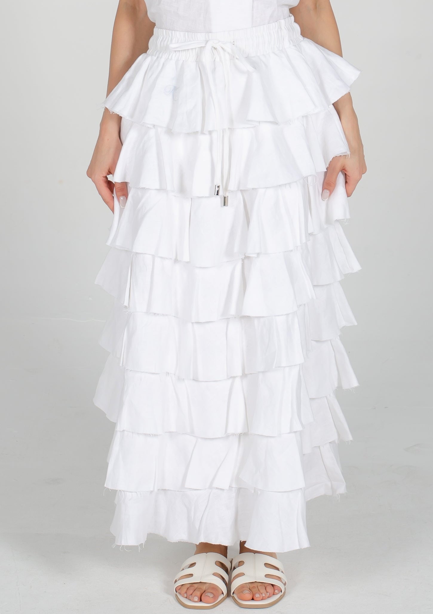 Stella Ruffle Skirt (Long)